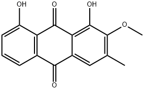 1,8-DIHYDROXY-2-METHOXY-3-METHYL-ANTHRAQUINONE