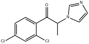 1-Propanone,  1-(2,4-dichlorophenyl)-2-(1H-imidazol-1-yl)-