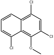 2,4,8-Trichloro-1-methoxynaphthalene