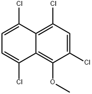 2,4,5,8-Tetrachloro-1-methoxynaphthalene