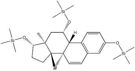 [[Estra-1,3,5(10),6-tetrene-3,11β,17β-triyl]tris(oxy)]tris(trimethylsilane)