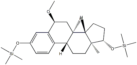 6α-Methoxy-3,17β-bis[(trimethylsilyl)oxy]estra-1,3,5(10)-triene