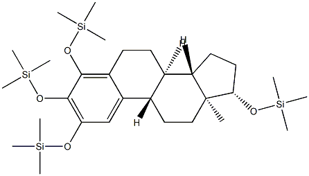 2,3,4,17β-Tetrakis[(trimethylsilyl)oxy]estra-1,3,5(10)-triene