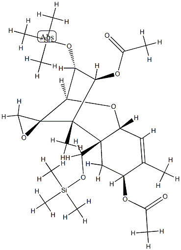 12,13-Epoxy-3α,15-bis[(trimethylsilyl)oxy]trichothec-9-ene-4β,8α-diol diacetate
