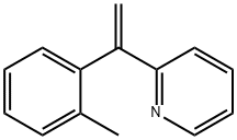 2-[1-(2-methylphenyl)]ethenylpyridine