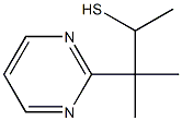 2-Pyrimidineethanethiol, -alpha-,-ba-,-ba--trimethyl- (9CI)