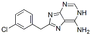 [(3-Chlorophenyl)methyl]-1H-purin-6-amine