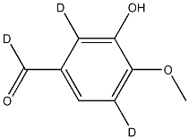 3-Hydroxy-4-methoxybenzaldehyde-d3