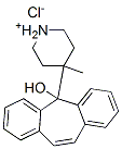 4-(5-hydroxydibenzo[a,d]cyclohepten-5-yl)-4-methylpiperidinium chloride