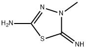 1,3,4-Thiadiazol-2-amine,4,5-dihydro-5-imino-4-methyl-(9CI)