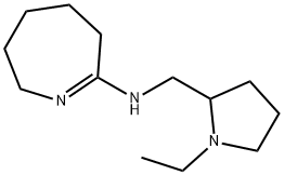 2H-Azepin-7-amine,N-[(1-ethyl-2-pyrrolidinyl)methyl]-3,4,5,6-tetrahydro-(9CI)