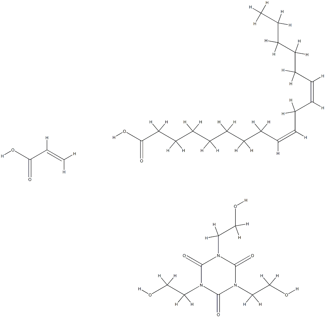 9,12-Octadecadienoic acid (9Z,12Z)-, polymer with 2-propenoic acid and 1,3,5-tris(2-hydroxyethyl)-1,3,5-triazine-2,4,6(1H,3H,5H)-trione