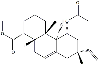 (1R)-5α-Acetoxy-7α-vinyl-1,2,3,4,4a,4bα,5,6,7,8,10,10aα-dodecahydro-1,4aβ,7-trimethyl-1-phenanthrenecarboxylic acid