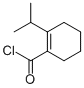 1-Cyclohexene-1-carbonyl chloride, 2-(1-methylethyl)- (9CI)