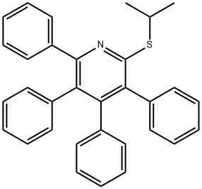 2-[(1-Methylethyl)thio]-3,4,5,6-tetraphenylpyridine