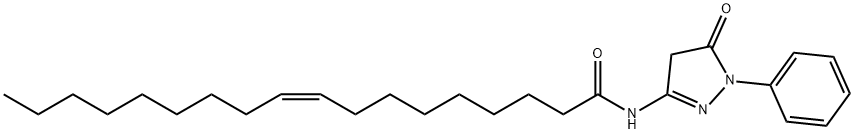 N-(4,5-二氢-5-氧代-1-苯基-1H-吡唑-3-基)-9-十八碳烯酰胺