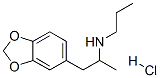 3,4-methylenedioxy-N-propylamphetamine hydrochloride