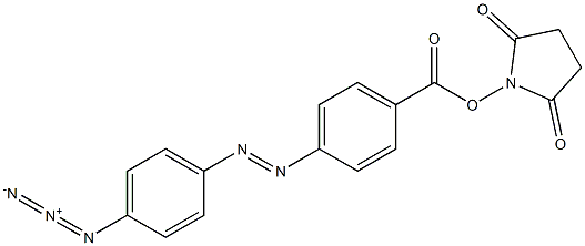 4'-azidoazobenzene-4-oxysuccinimide ester