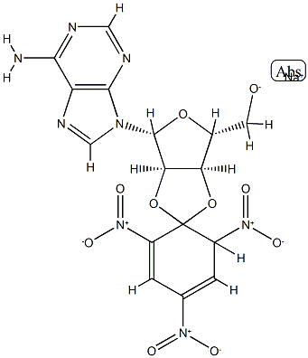 (2',3')O-(2,4,6-trinitrocyclohexadienylidine)adenosine