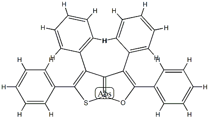 2,3,4,5-Tetraphenyl[1,2]dithiolo[1,5-b][1,2]oxathiole-7-SIV