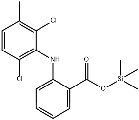 2-[(2,6-Dichloro-3-methylphenyl)amino]benzoic acid trimethylsilyl ester