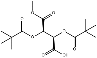 (2R,3R)-2,3-Bis(2,2-diMethyl-1-oxopropoxy)-butanedioic Acid 1-Methyl Ester