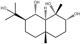 (8aS)-Decahydro-7β-(1-hydroxy-1-methylethyl)-1,4aβ-dimethyl-1α,2α,8α-naphthalenetriol