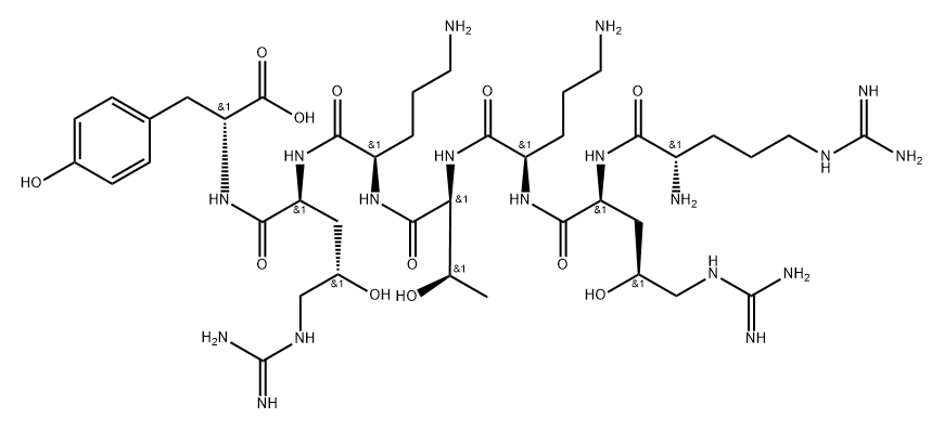(+)-L-Arg-[(4S)-4-Hydroxy-L-Arg-]-D-Orn-L-Thr-D-Orn-[(4S)-4-hydroxy-L-Arg-]-D-Tyr-OH