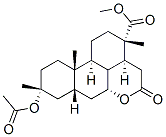 methyl 3 alpha-acetoxy-13 alpha-carbomethoxy-16-oxo-17-oxa-13,17-seco-7 alpha,17-cyclo-5 beta-androstane