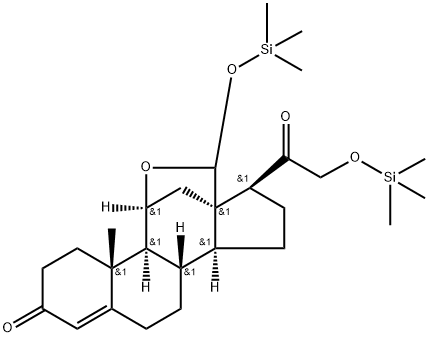 Aldosterone, bis(O-trimethylsilyl-)