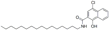 4-chloro-N-hexadecyl-1-hydroxynaphthalene-2-carboxamide