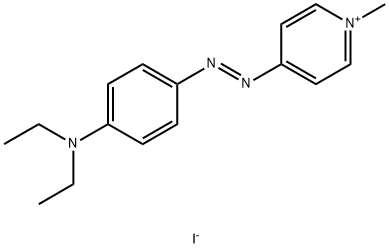 碘化[1-甲基-4-(4-二乙氨基苯偶氮)吡啶盐][用于阴离子表面活性剂测定的萃取分光光度试剂]