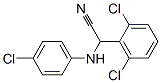 [(4-chlorophenyl)amino](2,6-dichlorophenyl)acetonitrile