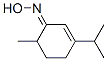 2-Cyclohexen-1-one,6-methyl-3-(1-methylethyl)-,oxime,(E)-(9CI)