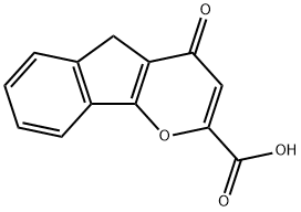 Indeno(1,2-b)pyran-2-carboxylic acid, 4,5-dihydro-4-oxo-