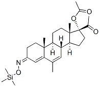 17-(Acetyloxy)-20-oxo-6-methylpregna-4,6-dien-3-one [O-(trimethylsilyl)oxime]