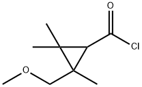 Cyclopropanecarbonylchloride,2-(methoxymethyl)-2,3,3-trimethyl-(9CI)