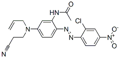 N-[2-[(2-chloro-4-nitrophenyl)azo]-5-[(2-cyanoethyl)allylamino]phenyl]acetamide