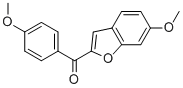 (6-METHOXY-BENZOFURAN-2-YL)-(4-METHOXY-PHENYL)-METHANONE