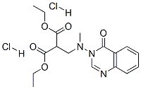 diethyl 2-[[(4-oxoquinazolin-3-yl)methylamino]methyl]propanedioate dih ydrochloride