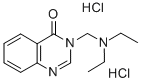 4(3H)-Quinazolinone, 3-((diethylamino)methyl)-, dihydrochloride