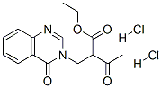 ethyl 3-oxo-2-[(4-oxoquinazolin-3-yl)methyl]butanoate dihydrochloride