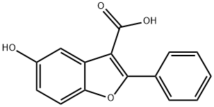 5-HYDROXY-2-PHENYL-1-BENZOFURAN-3-CARBOXYLIC ACID