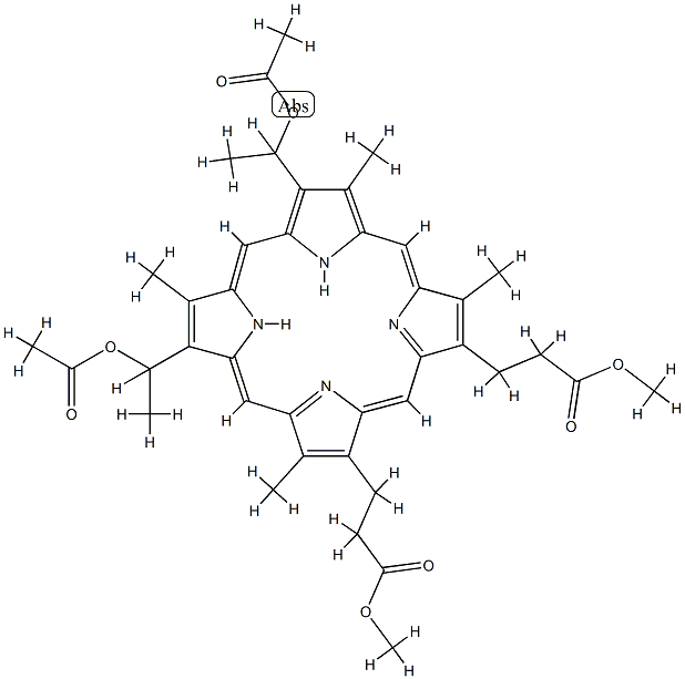 2,4-diacetylhematoporphyrin dimethyl ester