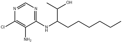 RAC ERYTHRO-3-(5-AMINO-6-CHLOROPYRIMIDIN-4-YLAMINO)-NONAN-2-OL