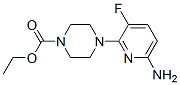 4-(6-Amino-3-fluoro-2-pyridyl)-1-piperazinecarboxylic acid ethyl ester