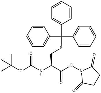 N-BOC-S-三苯甲基-L-半胱氨酸 N-琥珀酰亚胺酯