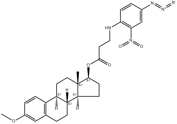 17 beta-(arylazido-beta-alanine)estradiol-3-methyl ether