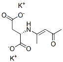 dipotassium N-(1-methyl-3-oxobut-1-enyl)-L-aspartate