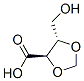 1,3-Dioxolane-4-carboxylicacid,5-(hydroxymethyl)-,(4R-trans)-(9CI)